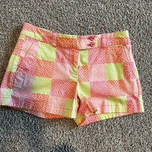 Vineyard Vines ladies sz 0 patchwork shorts mint